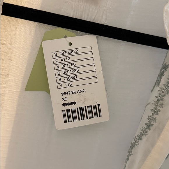 Anthropology White Shirt - Picture 5 of 10